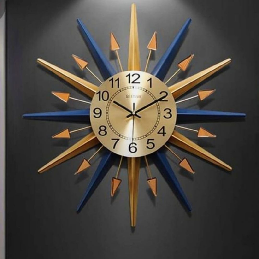 Sun Ray Wall Clock (24 Inches Dia)