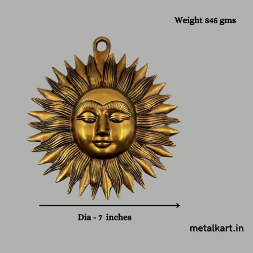 Surya Bhagwan (Weight 845 gms, Dia 7 Inches)