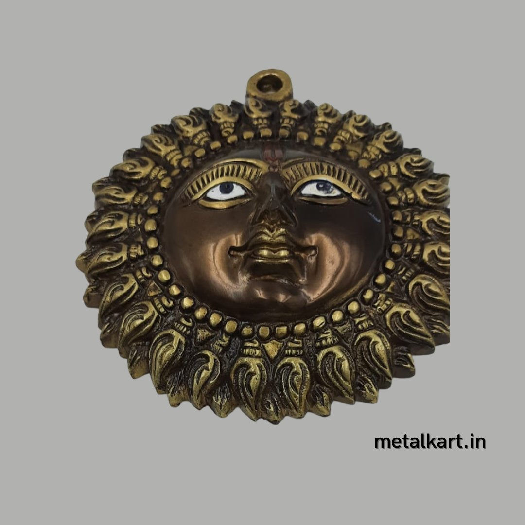 Surya Dev (Weight 984 gms, Dia 6 Inches)