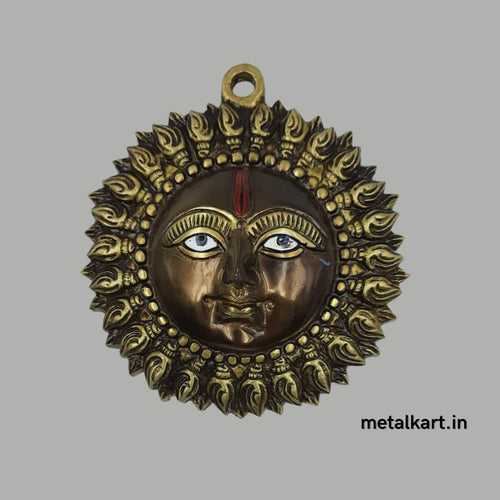 Surya Dev (Weight 783 gms, Dia 6 Inches)