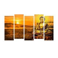 Thumbnail for The Awakening of Enlightenment: A Series: Gautam Buddha Wall Design (Set of 5)