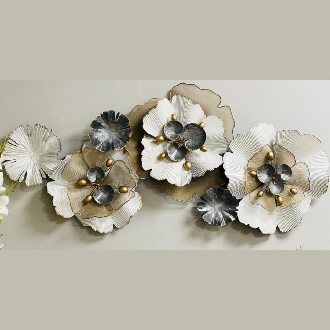 The Blooming Flowers (48 x 23 Inches)