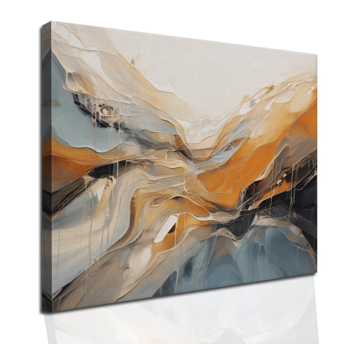 The Cosmic Ripple Canvas Wall Art (48 x 36 Inches)