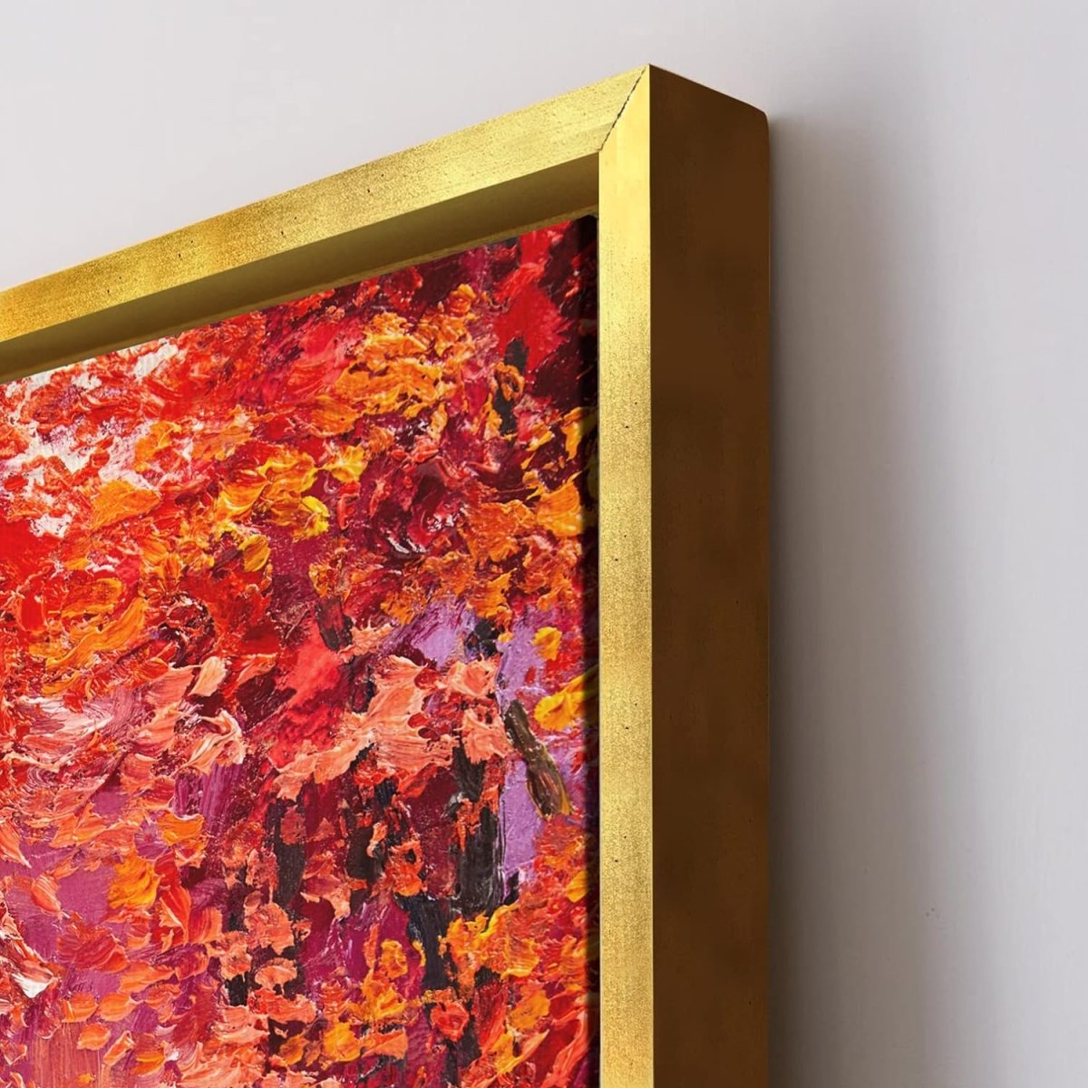The Ember Lane Autumn Canvas Wall Art (24 x 24 Inches)