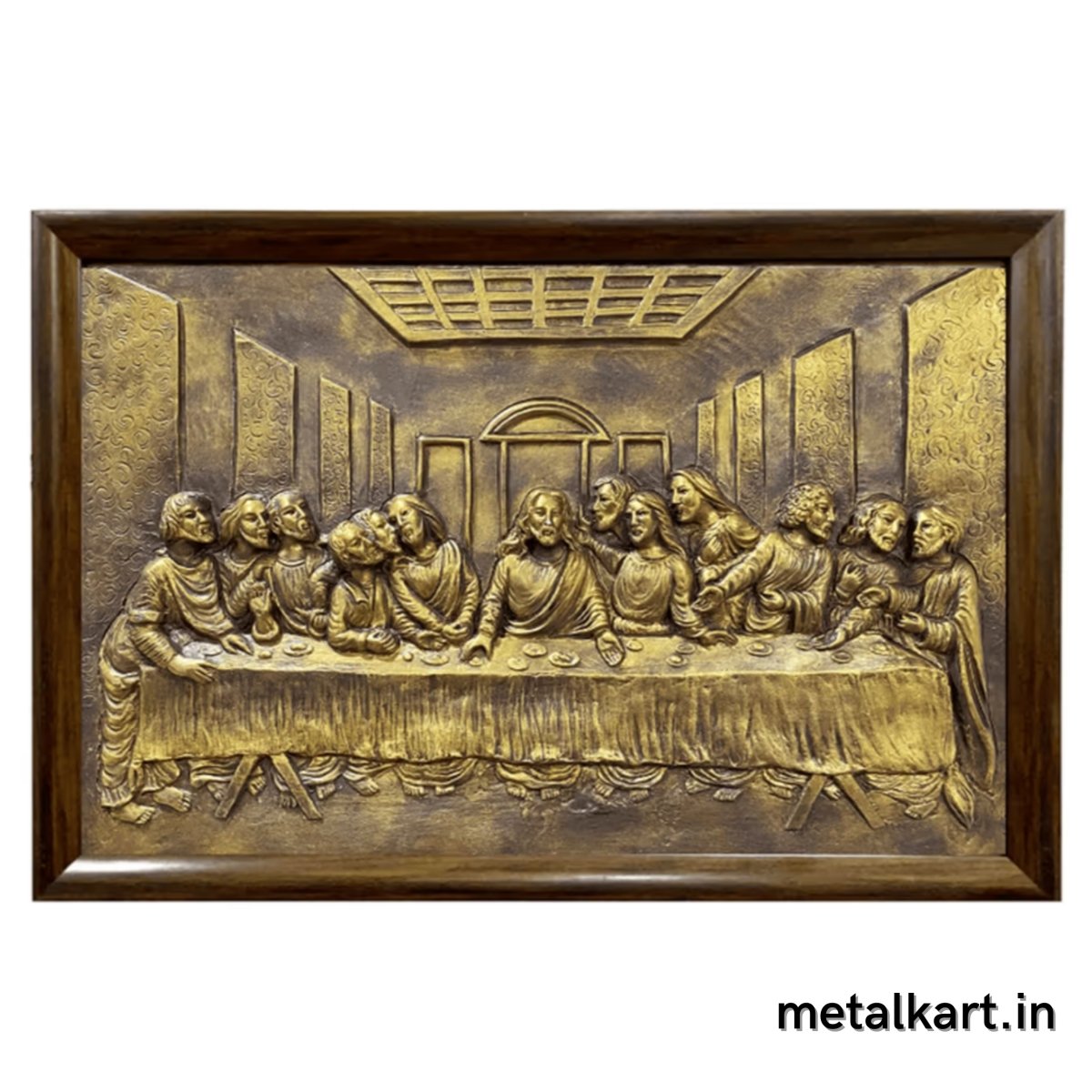 The Last Supper 3D Relief Wall Mural ( 36 x 24 Inches)