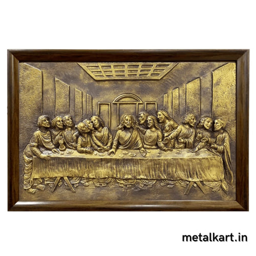 The Last Supper 3D Relief Wall Mural ( 36 x 24 Inches)