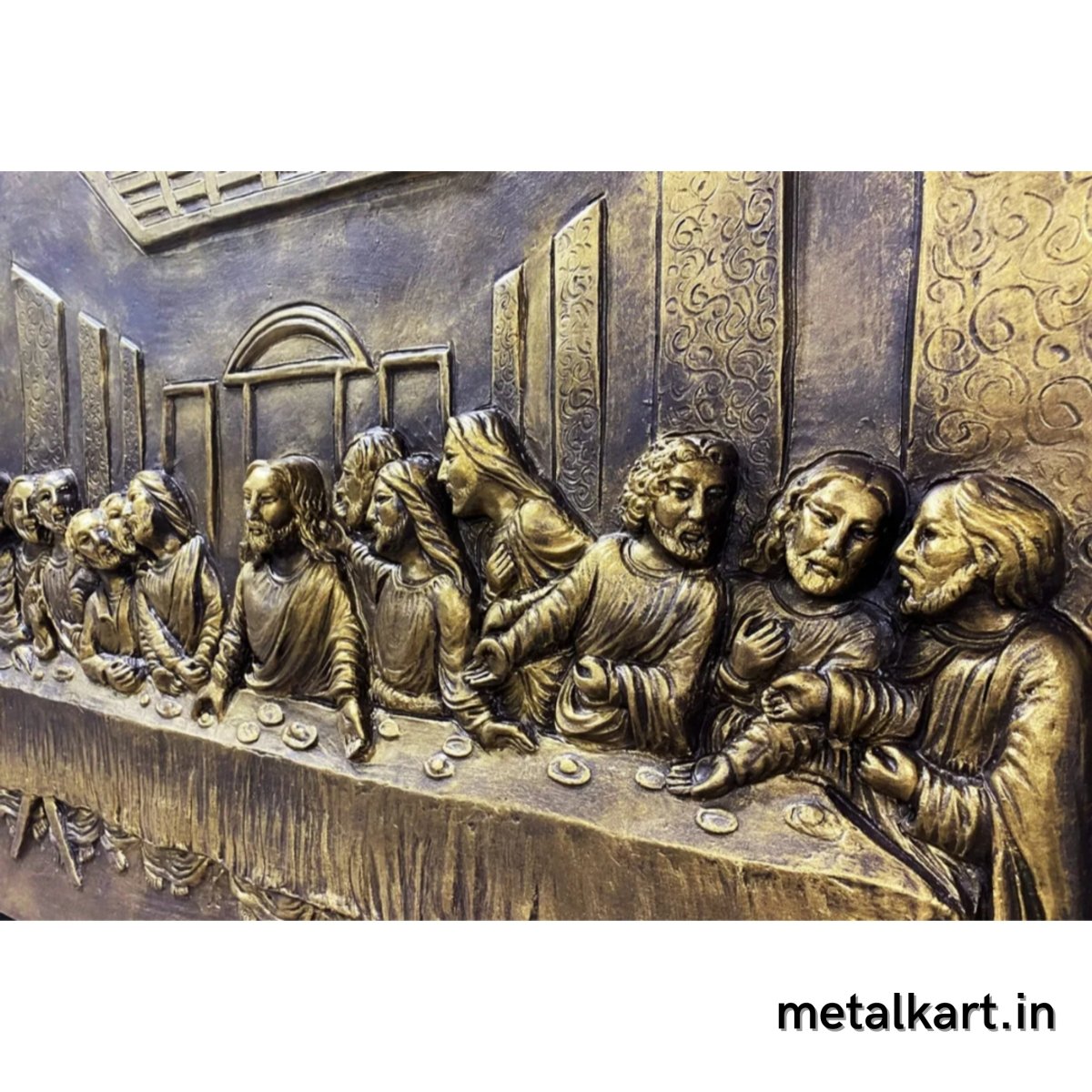 The Last Supper 3D Relief Wall Mural ( 36 x 24 Inches)