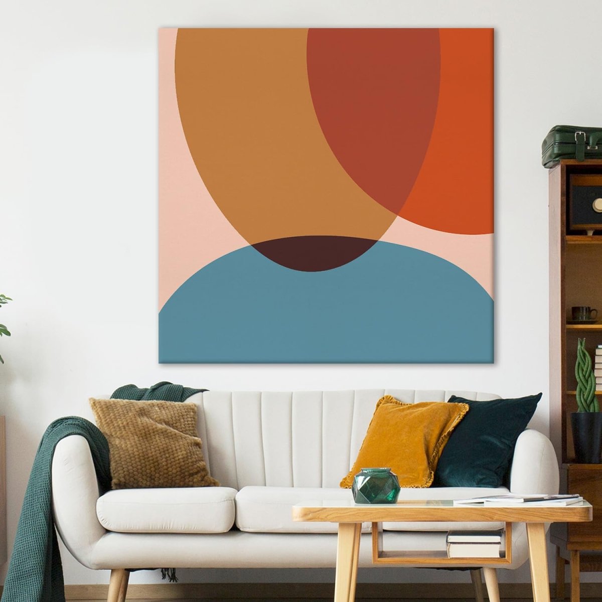 The Rural Bliss Eco Canvas Wall Design (36 x 36 Inches)