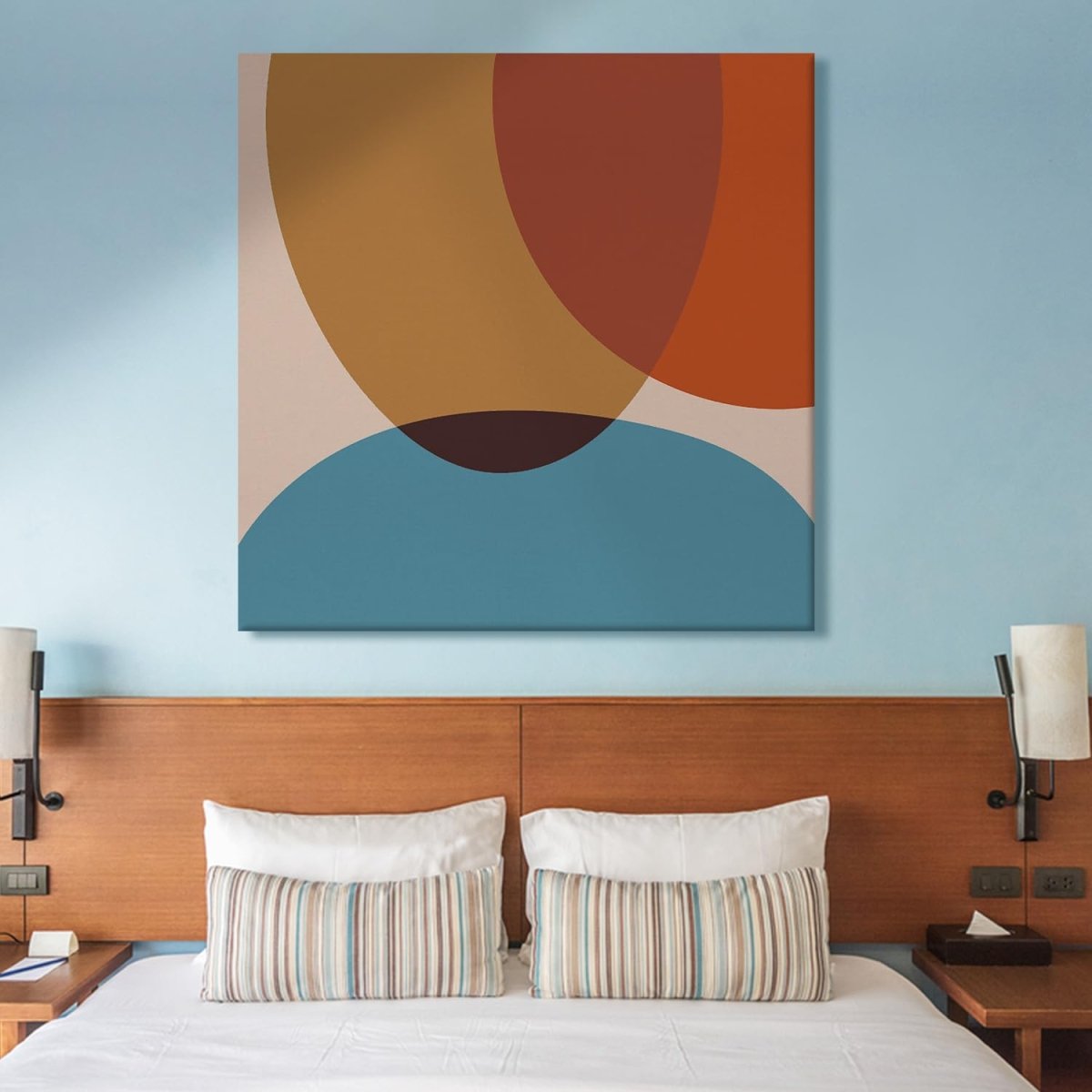 The Rural Bliss Eco Canvas Wall Design (36 x 36 Inches)