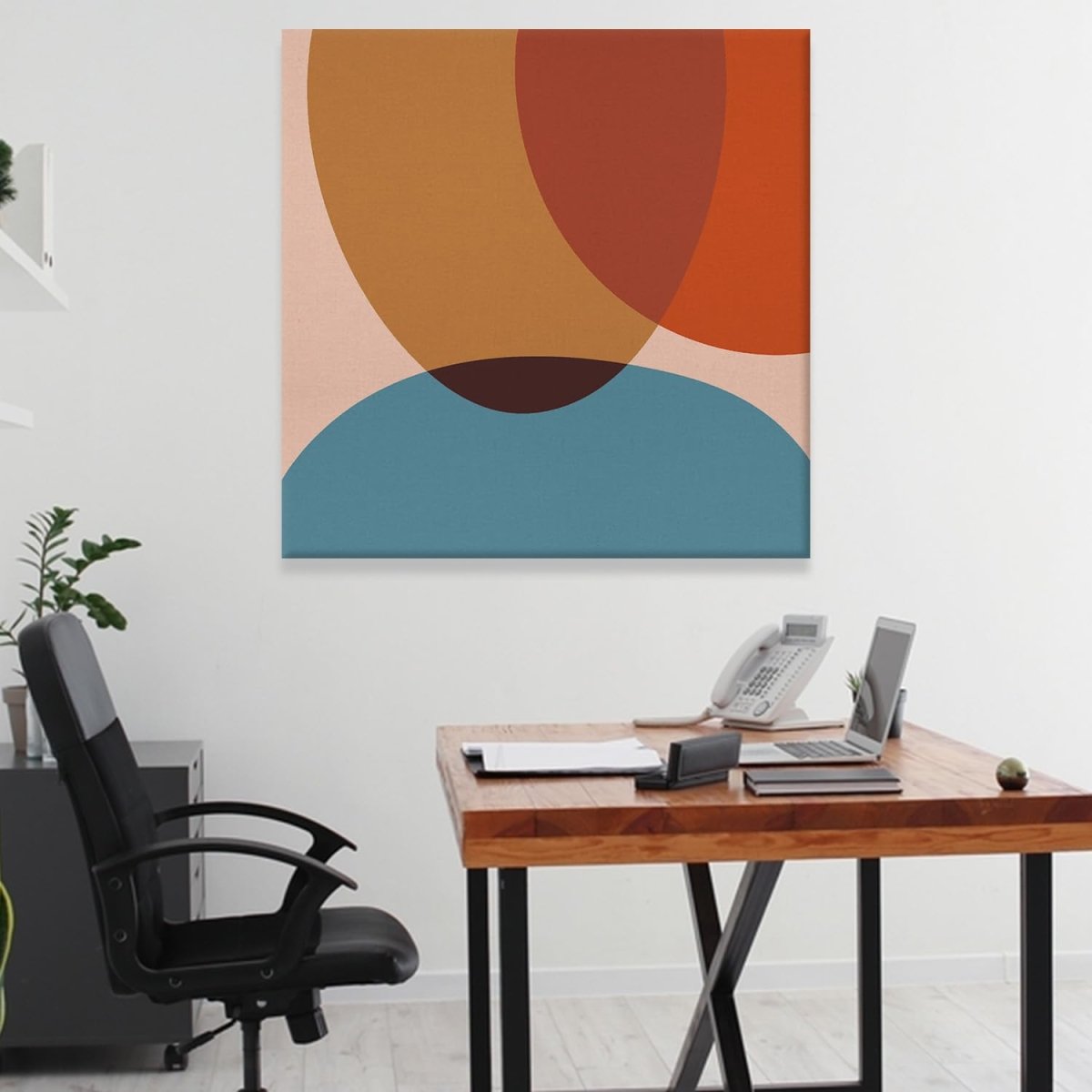 The Rural Bliss Eco Canvas Wall Design (36 x 36 Inches)