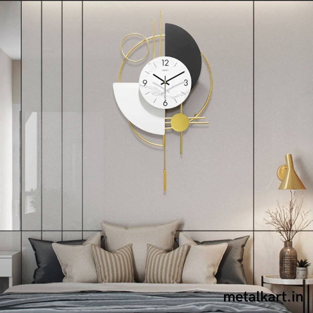 Time Unveiled Wall Clock (16 x 30 Inches)