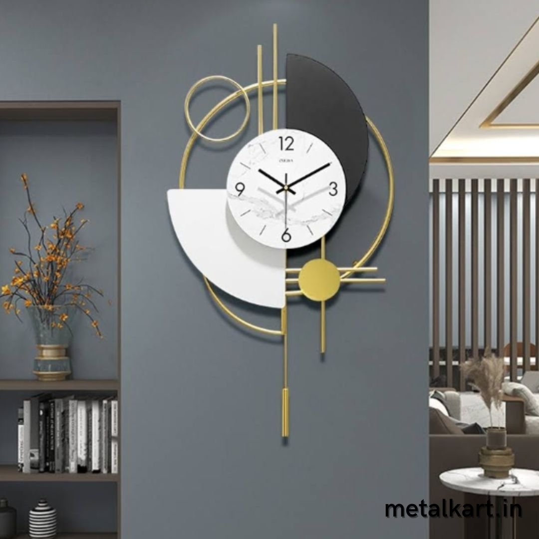 Time Unveiled Wall Clock (16 x 30 Inches)