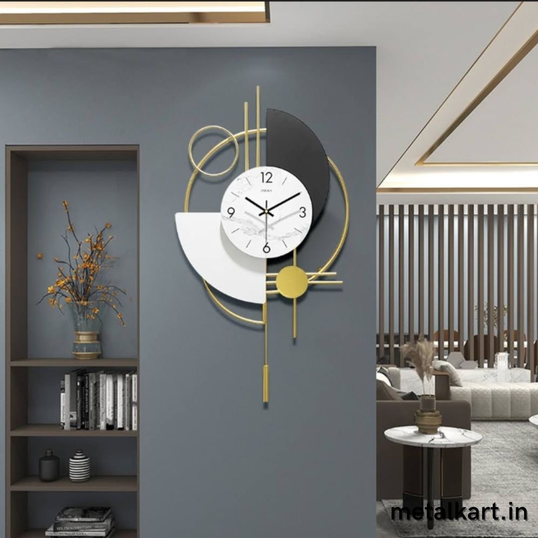 Time Unveiled Wall Clock (16 x 30 Inches)
