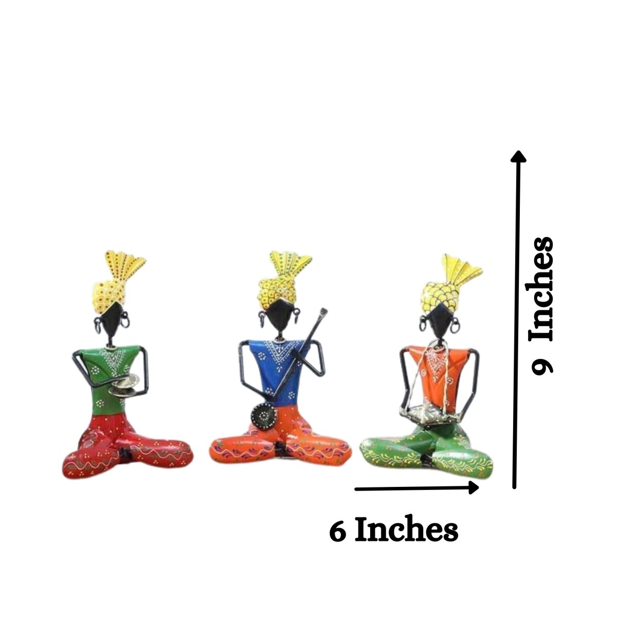 Traditional Band of Boys (Set of 3)