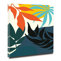 Thumbnail for Tranquil Reflection Boho Canvas Painting (36 x 36 Inches)