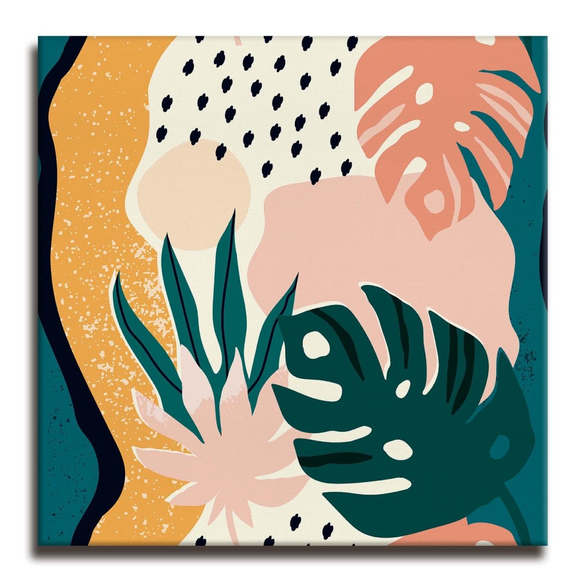 24 x 24 Inches / Wood Stretcher (Ready To Hang)