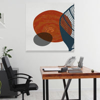 Thumbnail for Venn Circle and Spring Canvas Wall Painting (36 x 36 Inches)