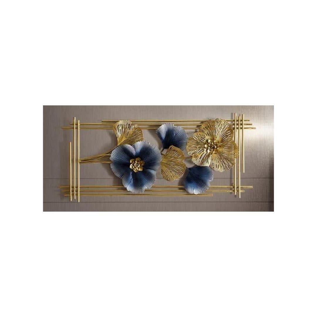 Vertical 2 Framed Zara Metal Wall Art (15 x 30 Inches - Each Panel)