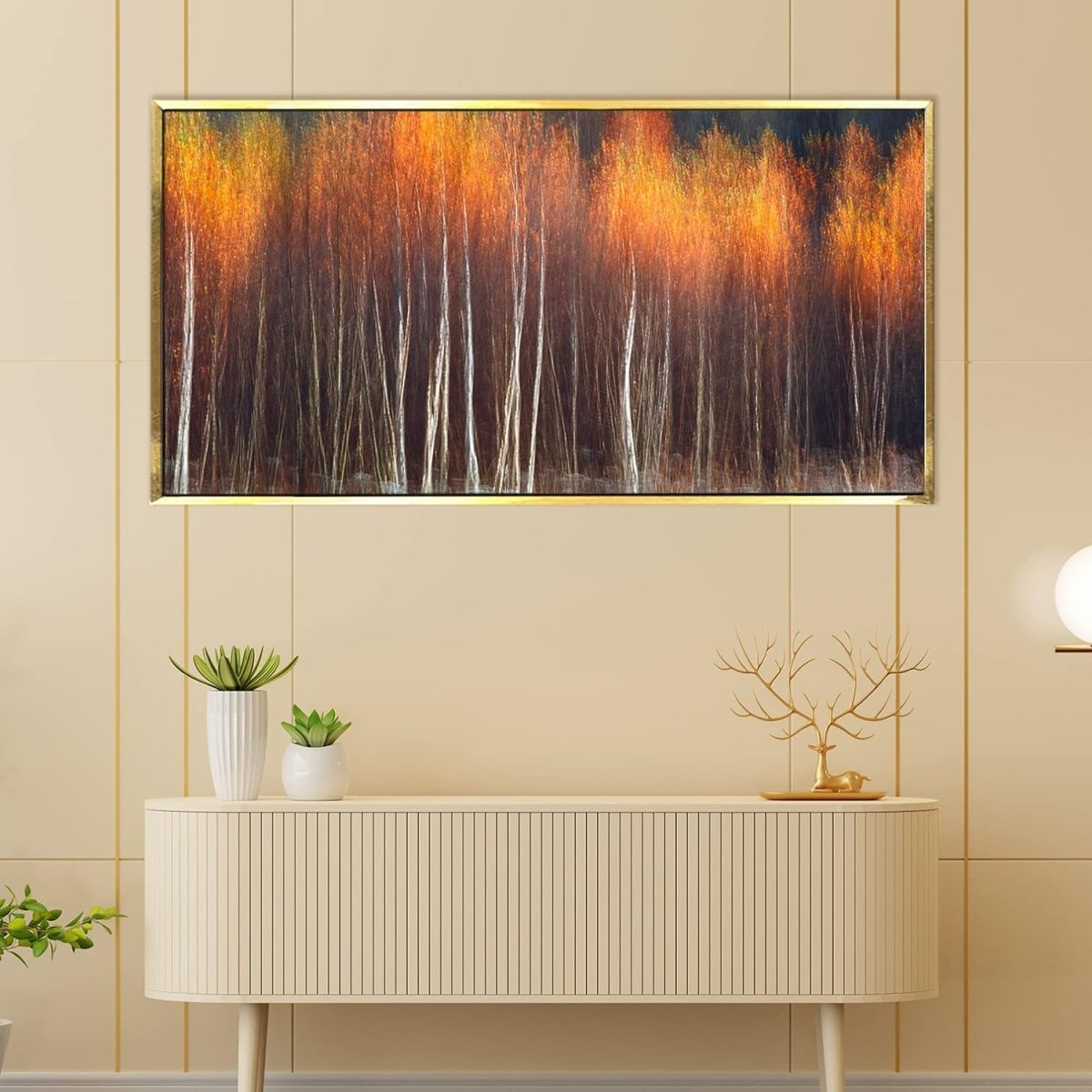 Whispering Pines Canvas Wall Art (36 x 18 Inches)