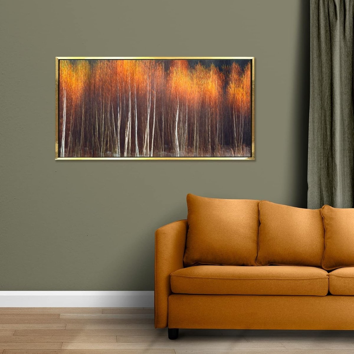 Whispering Pines Canvas Wall Art (36 x 18 Inches)