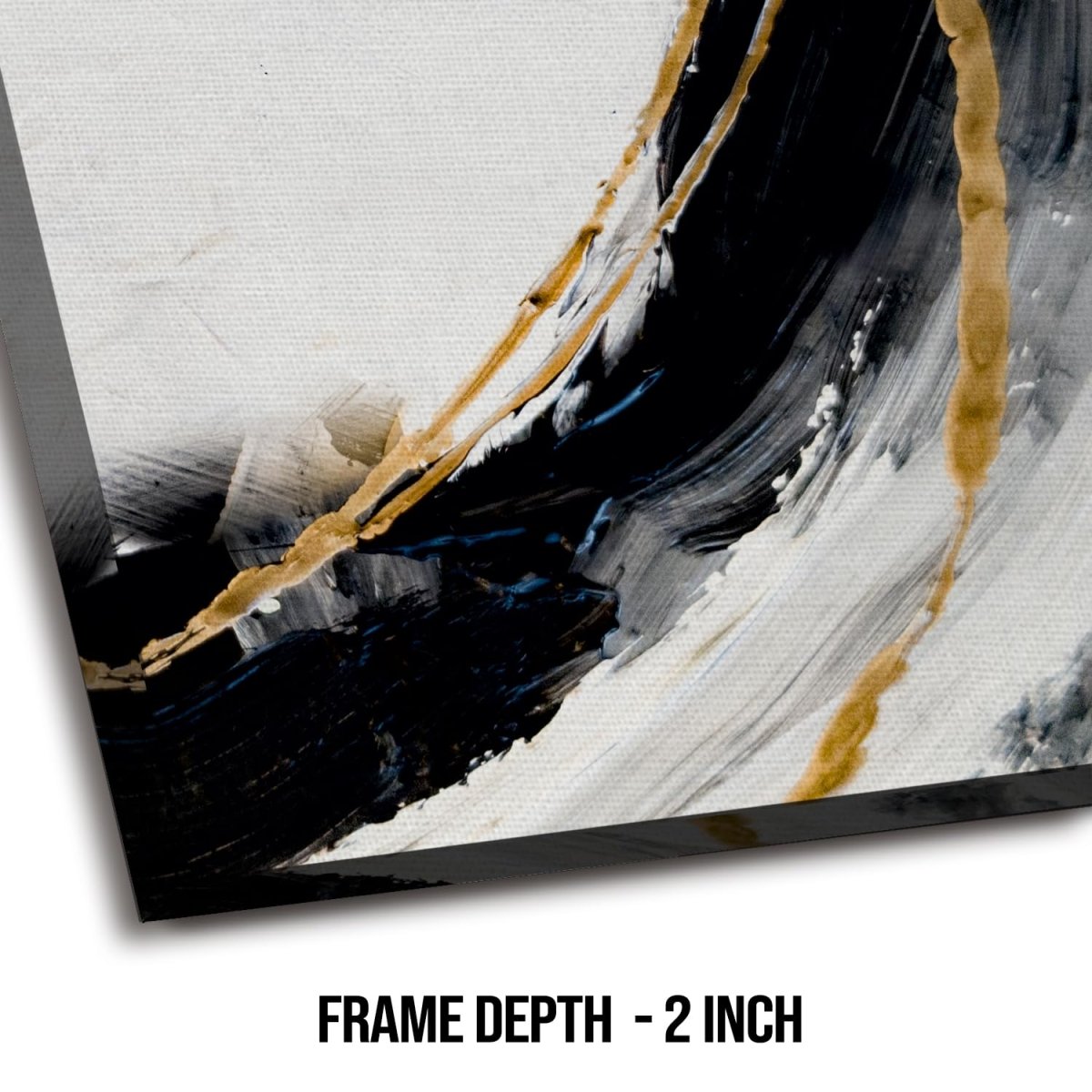 Whispers of Creation Abstract Canvas Wall Art (36 x 36 Inches)