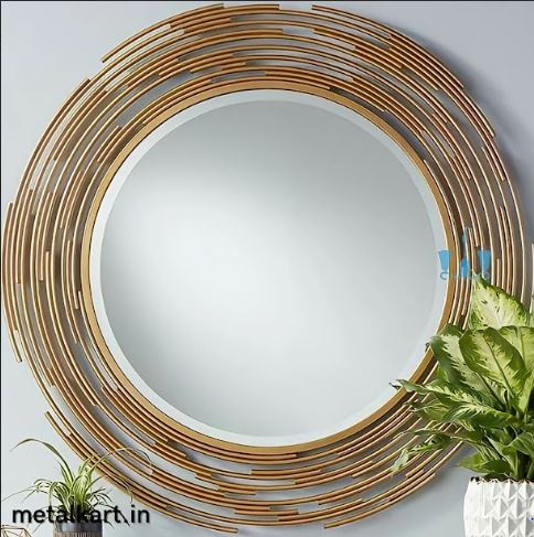 Wire Dream catcher Wall Mirror (24 x 24 Inches)
