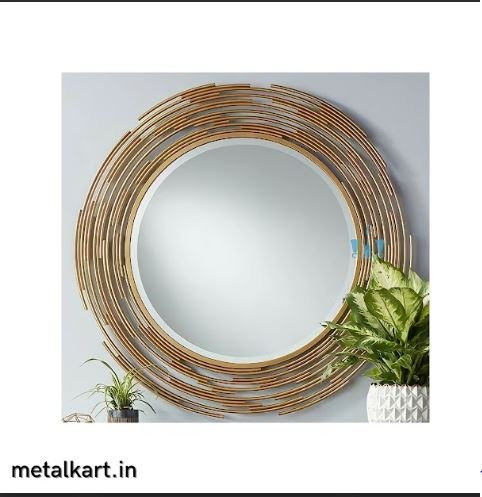 Wire Dream catcher Wall Mirror (24 x 24 Inches)