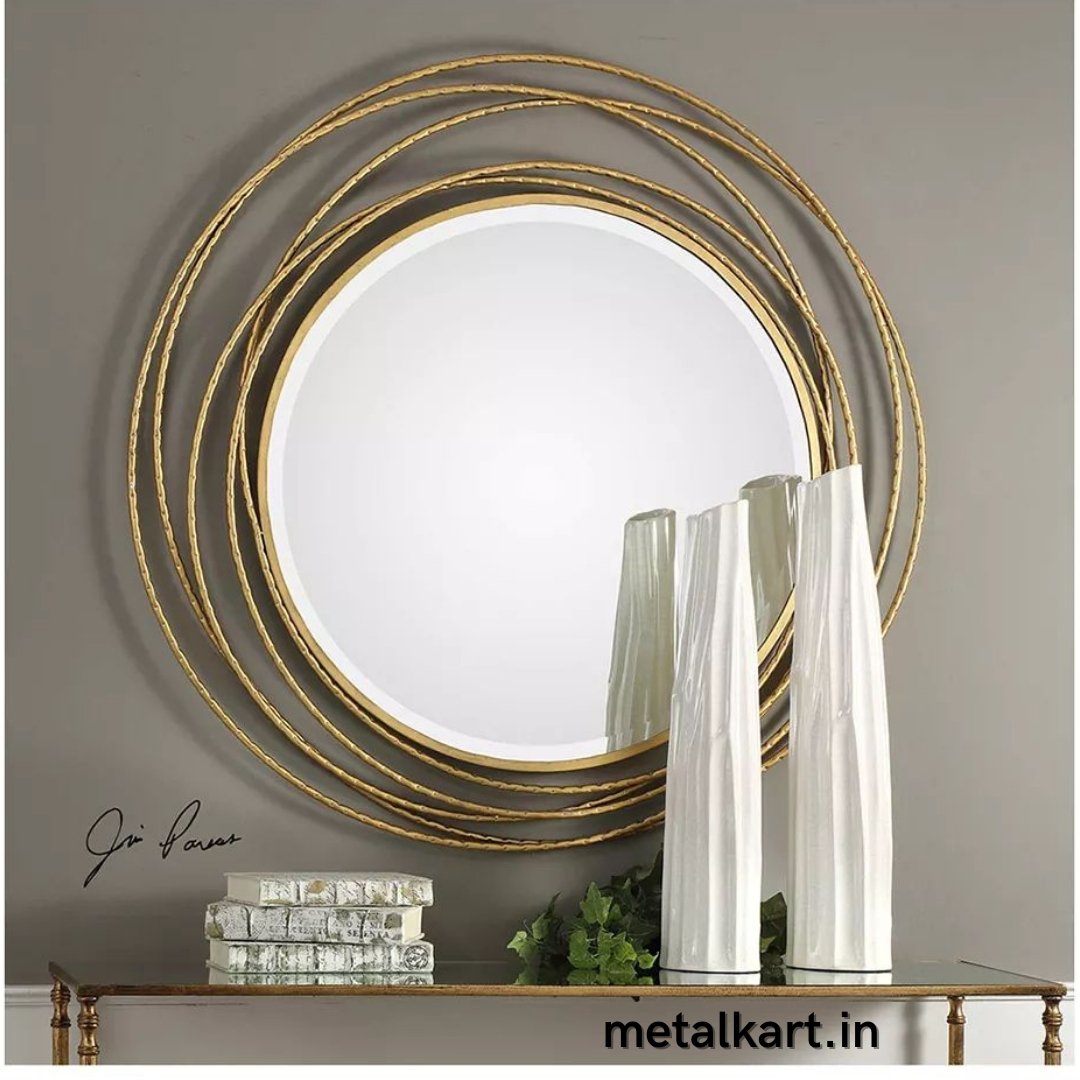 Wired circular mirror (26 Inches)