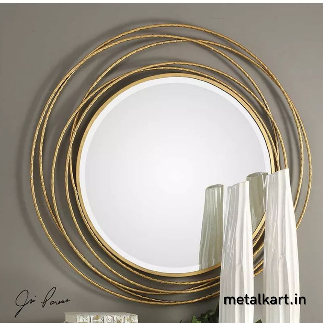 Wired circular mirror (26 Inches)